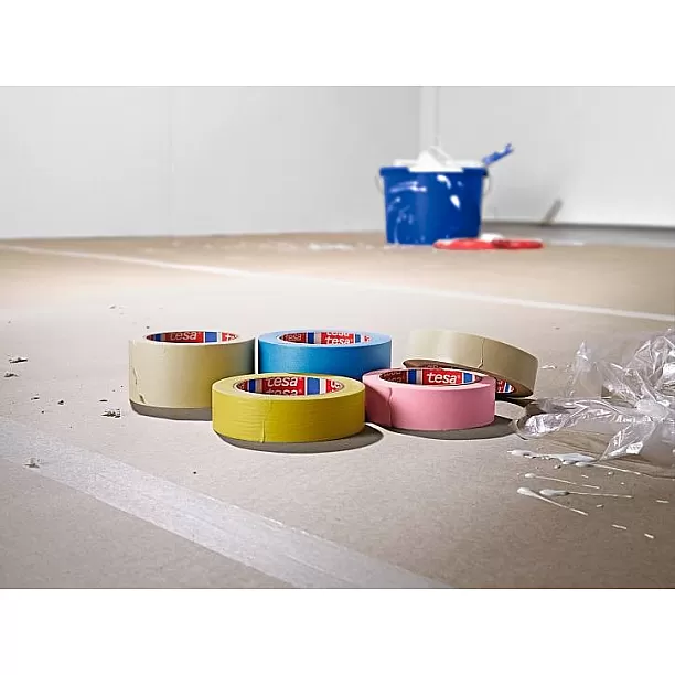 Tesa Precision Mask Sensitive 04333 L.50mtr x B. 25mm Roze (Per 6 Stuks)
