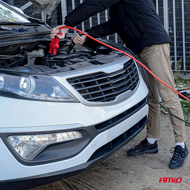 Professionele Startkabelset  350A, lengte 3.5mtr TUV gecertificeerd