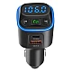 FM Transmitter 1×USB-A 2×USB-C 12V 24V