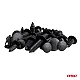 Set met 146stuks Automotive clips en bevestigingspinnen