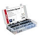 Set met 83stuks Automotive clips en bevestigingspinnen en gereedschap