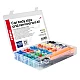 Set met 420stuks Automotive clips + 15stuks gereedsschap