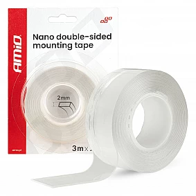 Herbruikbare Nano dubbelzijdige montagetape 20 mm x 3 m x 1 mm