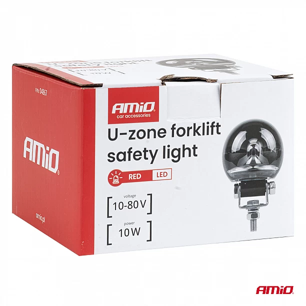 U-zone heftruckveiligheidslamp 10W 10–80V