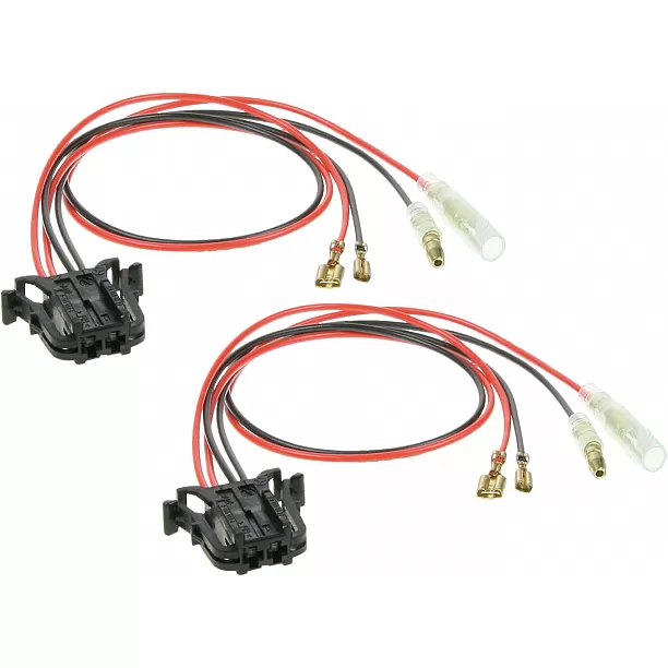 Speaker Adapter Kabel (2x) Mercedes Benz A-Klasse/ C-Klasse/ E-Klasse/ CLK-Klasse Speaker Adapter Kabel (2x) Mercedes Benz A-Klasse/ C-Klasse/ E-Klasse/ CLK-Klasse