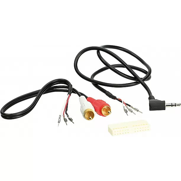 OEM AUX aansluiting Universeel Quadlock > After market radio OEM AUX aansluiting Universeel Quadlock > After market radio