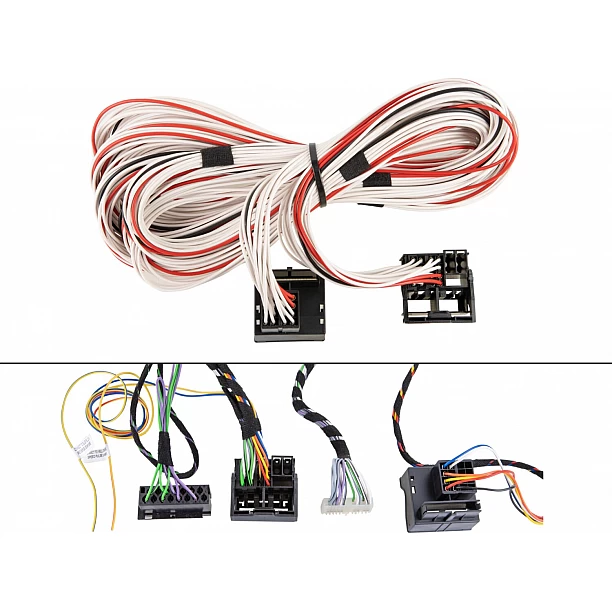 Kabelboom uitbreiding BMW X5/Land Rover DSP Amp bypass Kabelboom uitbreiding BMW X5/Land Rover DSP Amp bypass