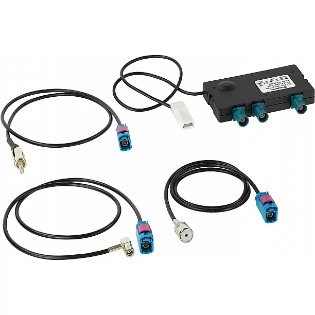 Antenne splitter AM/FM DAB/DAB+ ISO(m) > DIN(m)/SMB(f) Antenne splitter AM/FM DAB/DAB+ ISO(m) > DIN(m)/SMB(f)