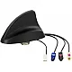 Dakantenne AM / FM DAB / DAB + GNSS (GPS / GLONASS) Shark II Dakantenne AM / FM DAB / DAB + GNSS (GPS / GLONASS) Shark II