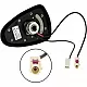 Calearo Shark 2 radio AM / FM antenne excl. verlengkabels Calearo Shark 2 radio AM / FM antenne excl. verlengkabels