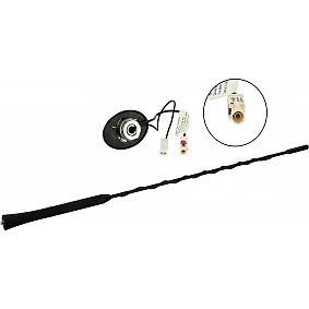Calearo Dakantenne AM / FM 60 ° helling 12V extern