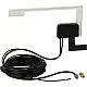 Universele DAB plakantenne 3m kabel. DAB+ / SMA M/ SMB F 12volt, ACV Pro serie / DAB-AA1 Universele DAB plakantenne 3m kabel. DAB+ / SMA M/ SMB F 12volt, ACV Pro serie / DAB-AA1