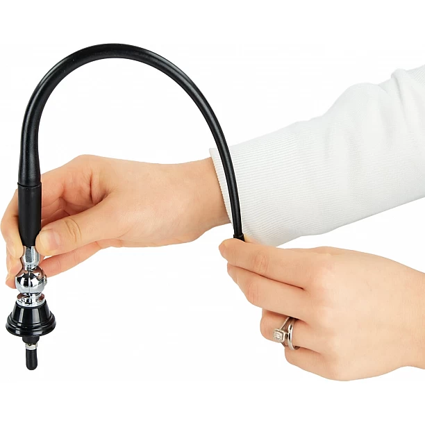 Universele opbouw antenne chroom AM / FM (DAB+ ready), rubber spriet Universele opbouw antenne chroom AM / FM (DAB+ ready), rubber spriet