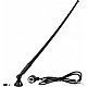 Universele opbouw antenne zwart AM / FM (DAB+ ready), rubber spriet Universele opbouw antenne zwart AM / FM (DAB+ ready), rubber spriet