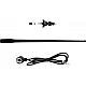 Universele opbouw antenne zwart AM / FM (DAB+ ready), rubber spriet Universele opbouw antenne zwart AM / FM (DAB+ ready), rubber spriet