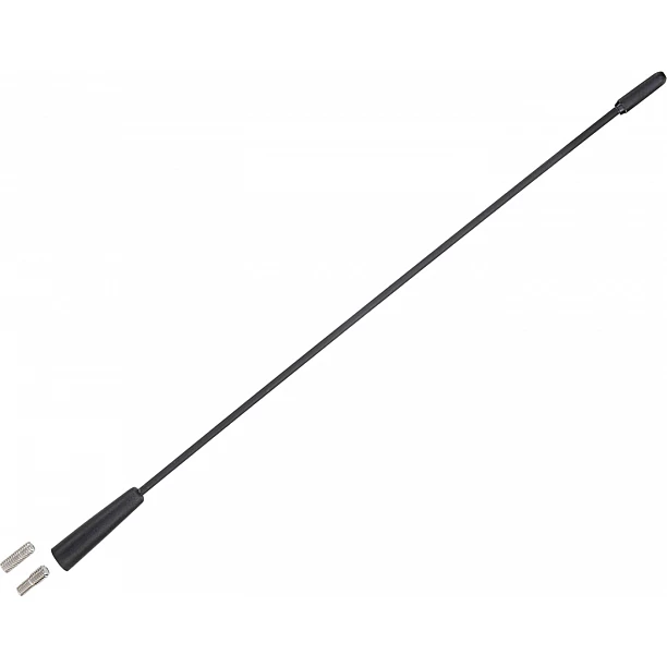 Antenne spriet AM/FM 36cm fibre glas, met M5 en M6 verloopjes Antenne spriet AM/FM 36cm fibre glas, met M5 en M6 verloopjes