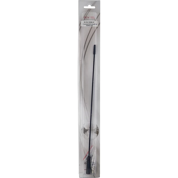 Antenne spriet AM/FM 36cm fibre glas, met M5 en M6 verloopjes Antenne spriet AM/FM 36cm fibre glas, met M5 en M6 verloopjes