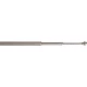 Raamstijl antenne AM/FM chroom 100cm 3 delig uitschuifbaar Raamstijl antenne AM/FM chroom 100cm 3 delig uitschuifbaar