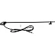 Raamstijl antenne AM/FM zwart 100cm 3 delig uitschuifbaar Raamstijl antenne AM/FM zwart 100cm 3 delig uitschuifbaar