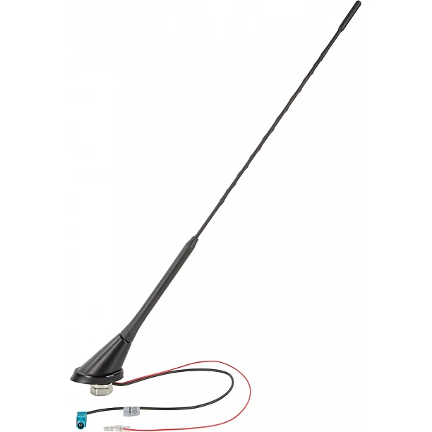 Universele dakantenne 16V AM/FM versterkt (active) 52graden plaatsingshoek Universele dakantenne 16V AM/FM versterkt (active) 52graden plaatsingshoek