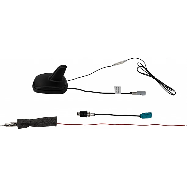 Shark dakantenne AM/FM incl adapters DIN & Fakra (phantom) Shark dakantenne AM/FM incl adapters DIN & Fakra (phantom)
