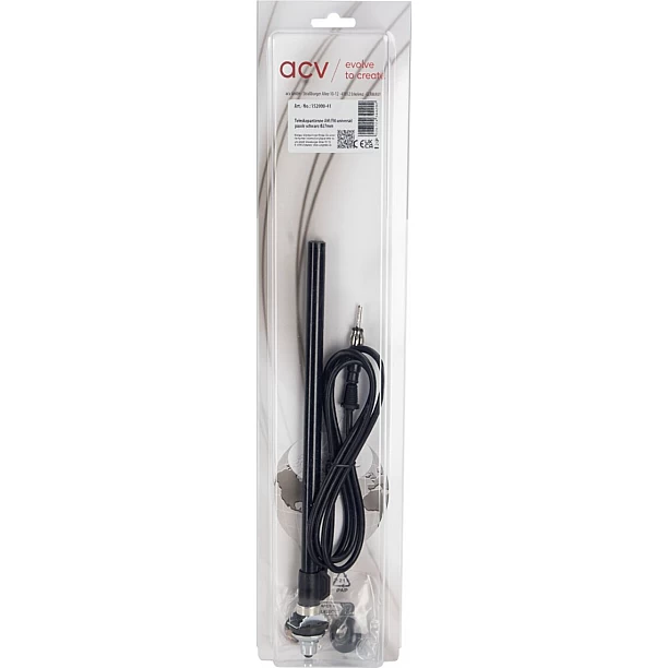 Universele inzinkantenne AM/FM zwart kleine kop (27mm) Universele inzinkantenne AM/FM zwart kleine kop (27mm)