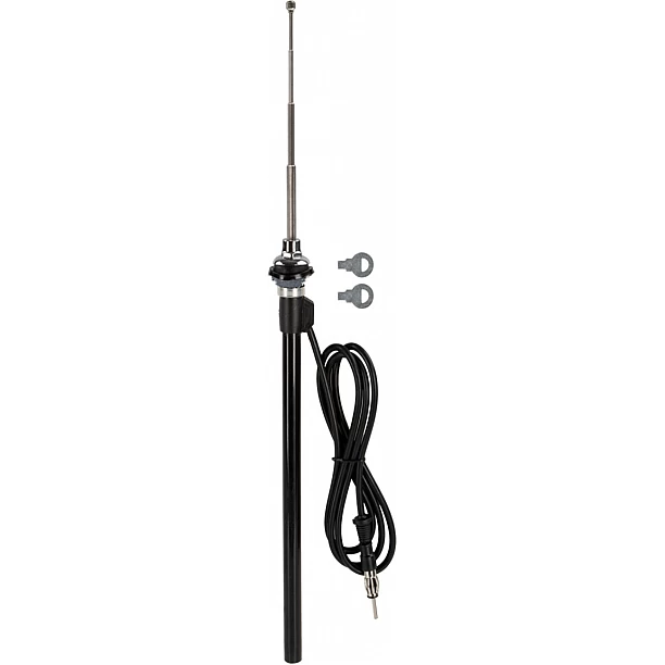 Universele inzinkantenne AM/FM chroom kleine kop (27mm) Universele inzinkantenne AM/FM chroom kleine kop (27mm)