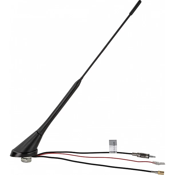 Dakantenne 16V FM / DAB+ 52graden hellingshoek (spriet 32cm) Dakantenne 16V FM / DAB+ 52graden hellingshoek (spriet 32cm)