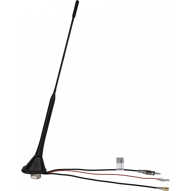 Dakantenne 16V FM / DAB+ 72graden hellingshoek (spriet 32cm) Dakantenne 16V FM / DAB+ 72graden hellingshoek (spriet 32cm)
