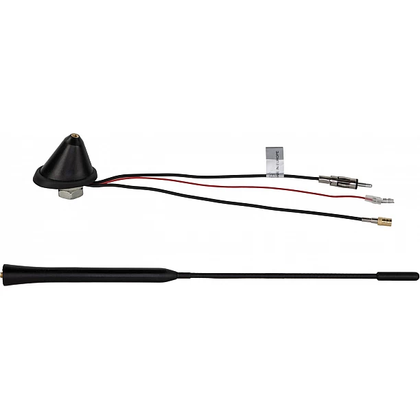 Dakantenne 16V FM / DAB+ 72graden hellingshoek (spriet 32cm) Dakantenne 16V FM / DAB+ 72graden hellingshoek (spriet 32cm)