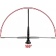 Universele opbouw antenne zwart AM / FM, korte flexibele spriet 14cm Universele opbouw antenne zwart AM / FM, korte flexibele spriet 14cm