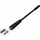 Universele opbouw antenne zwart AM / FM, korte flexibele spriet 14cm Universele opbouw antenne zwart AM / FM, korte flexibele spriet 14cm
