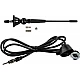 Universele opbouw antenne zwart AM / FM, korte flexibele spriet 14cm Universele opbouw antenne zwart AM / FM, korte flexibele spriet 14cm
