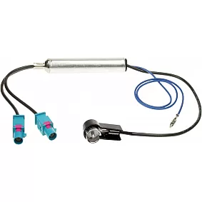 Antenne Adapter ISO / 2 x FAKRA Seat / Skoda / VW