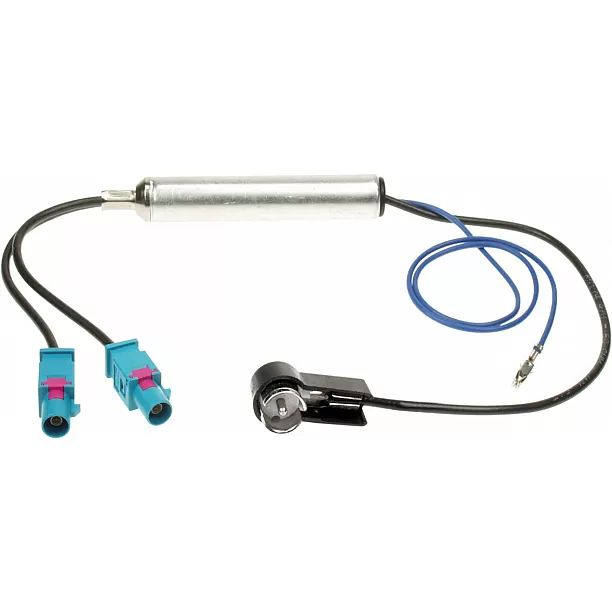 Antenne Adapter ISO / 2 x FAKRA Seat / Skoda / VW Antenne Adapter ISO / 2 x FAKRA Seat / Skoda / VW