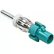 Antenne Adapter FAKRA (Z) > DIN korte versie Antenne Adapter FAKRA (Z) > DIN korte versie