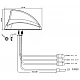 Opti - Shark fin antenne AM / FM DAB / DAB + GNSS (GPS) excl. verlengkabels Opti - Shark fin antenne AM / FM DAB / DAB + GNSS (GPS) excl. verlengkabels