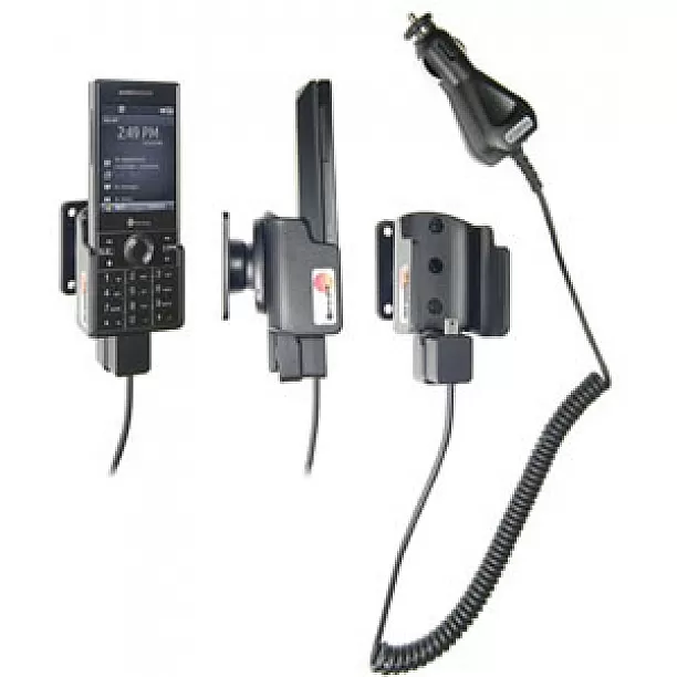 Brodit houder - HTC S740 Actieve houder met 12/24V lader. Uitlopend artikel, kan niet retour!