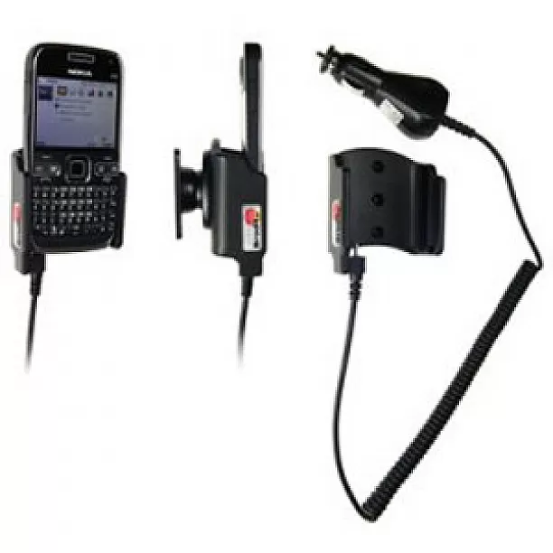 Brodit houder - Nokia E72 Actieve houder met 12/24V lader Let Op: Uitlopend Artikel, Kan niet retour!