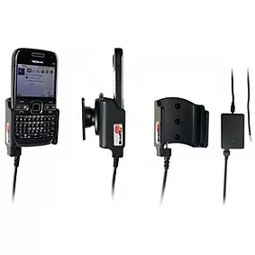 Brodit houder - Nokia E72 Actieve houder met vaste voeding. Let op: Uitlopend artikel, Kan niet retour!