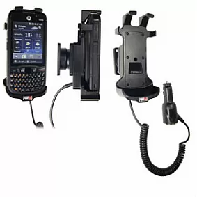 Brodit houder - Motorola ES400 Actieve houder met 12/24V lader. Let op: Uitlopend artikel, Kan niet retour!