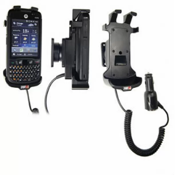 Brodit houder - Motorola ES400 Actieve houder met 12/24V lader. Let op: Uitlopend artikel, Kan niet retour!