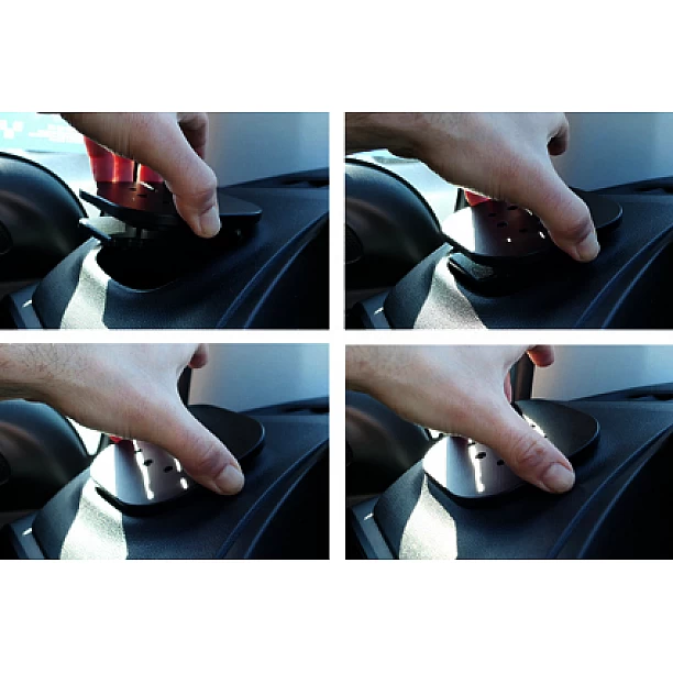 Houder - Brodit ProClip - Citroën - Opel - Peugeot - Toyota -> Left mount High (versterkt) Houder - Brodit ProClip - Citroën - Opel - Peugeot - Toyota -> Left mount High (versterkt)