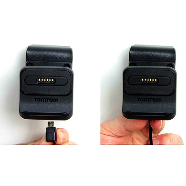 TomTom GO 520 / 5200 / 620 / 6200 Houder met vaste voeding TomTom GO 520 / 5200 / 620 / 6200 Houder met vaste voeding