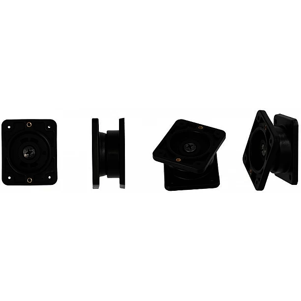 Big tilt swivel with centered face plate Big tilt swivel with centered face plate