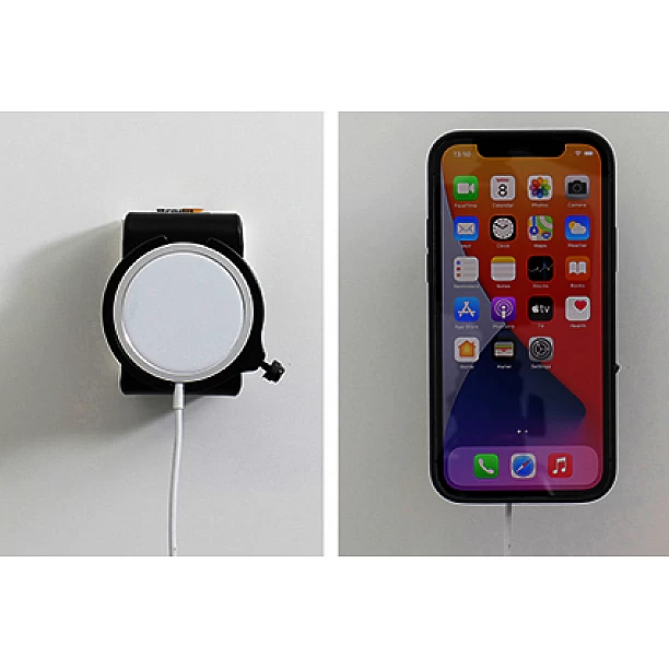 Brodit houder - Magsafe Charger swivelmount Apple iPhone 14 / 15 / 16