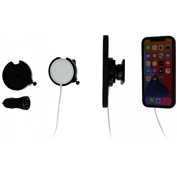 Brodit houder - Magsafe Charger swivelmount Apple iPhone 14 / 15 / 16