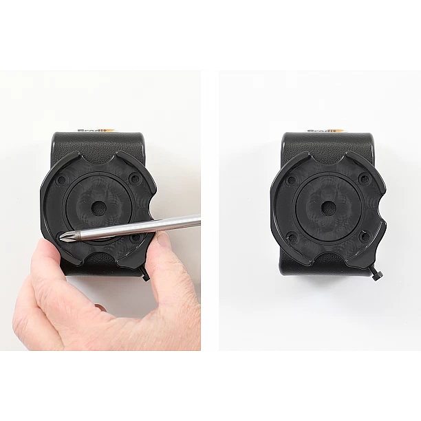 Brodit houder - Brodit houder met MagSafe Charger-zwart iPhone 12-17