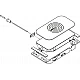 Inbay® Kit 3-spoelen 10W met rubberen pad + lichtgeleider-set