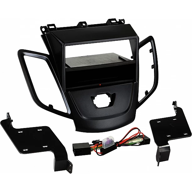 2-DIN Paneel Inbay® Ford Fiesta 2008-2013 Kleur: Zwart 2-DIN Paneel Inbay® Ford Fiesta 2008-2013 Kleur: Zwart